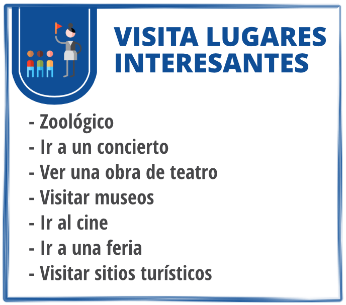 visita lugares interesantes